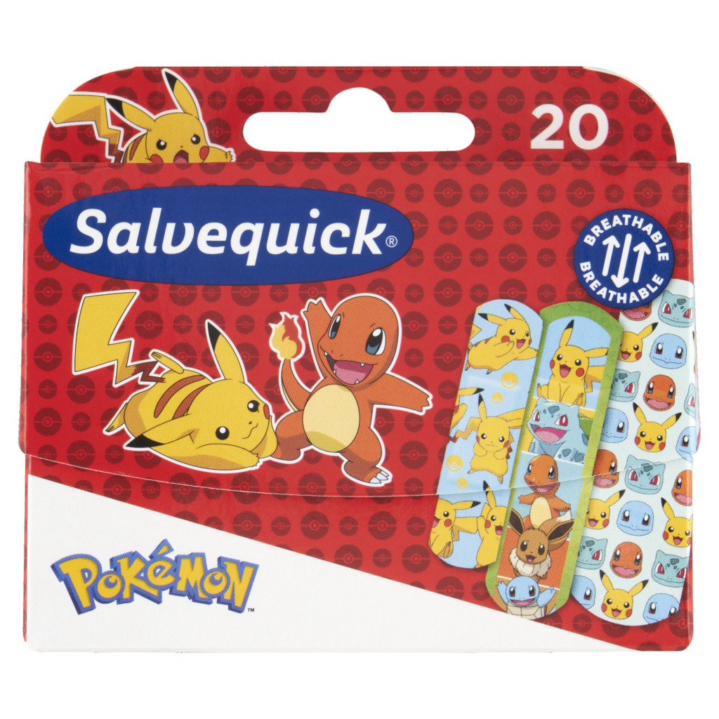 Salvequick Pokémon (20 db)
