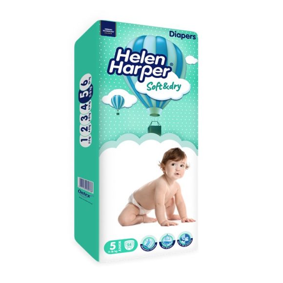 Helen Harper Baby pelenka, Junior 5, 11-16 kg, 54 db