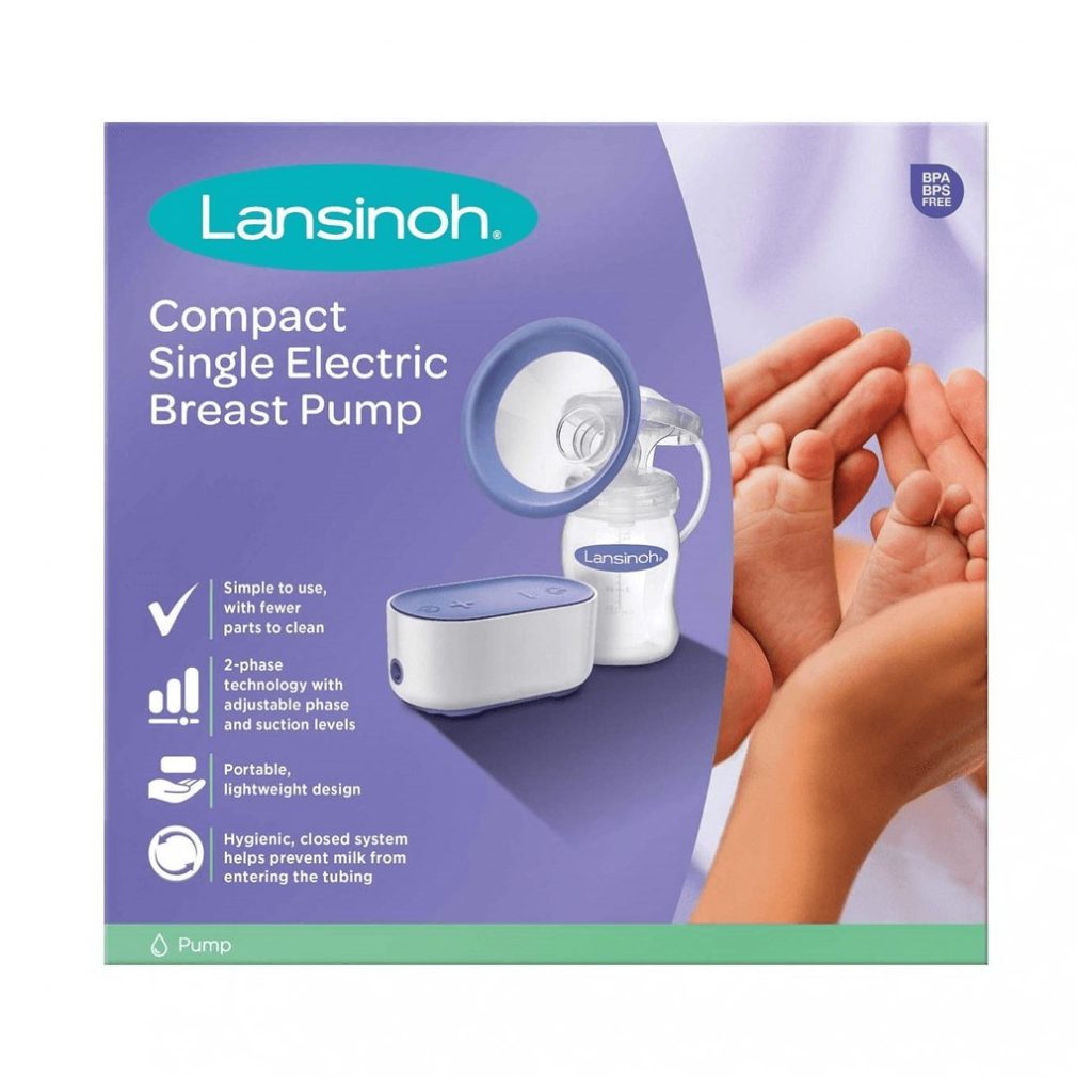 Lansinoh 2 fázisú kompakt elektromos mellszívó