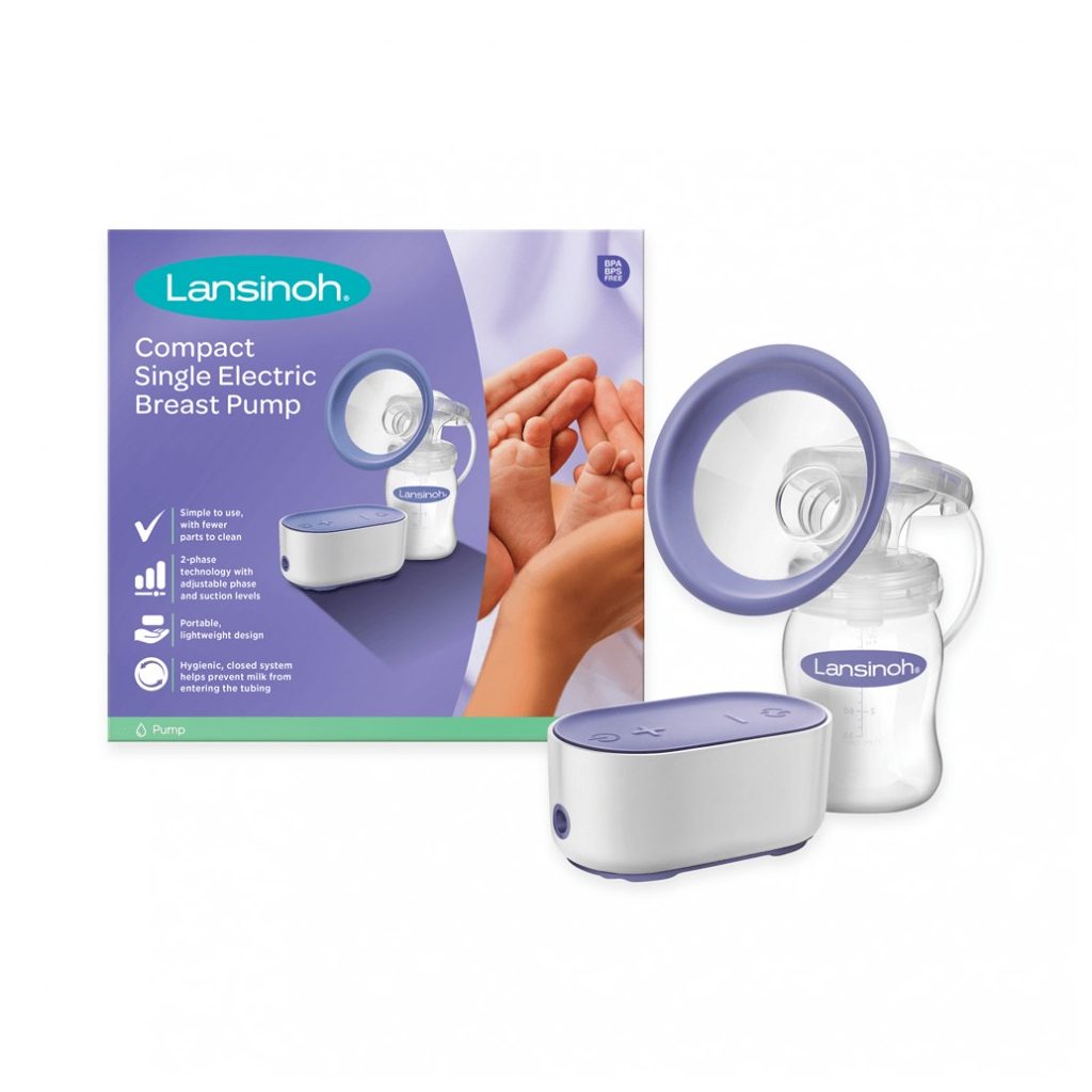 Lansinoh 2 fázisú kompakt elektromos mellszívó