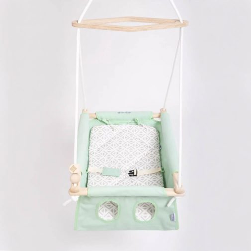 Incababy babahinta (menta zöld-geometrikus)
