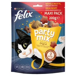   Purina Felix Party Mix Original Mix jutalomfalat macskáknak (200 g)