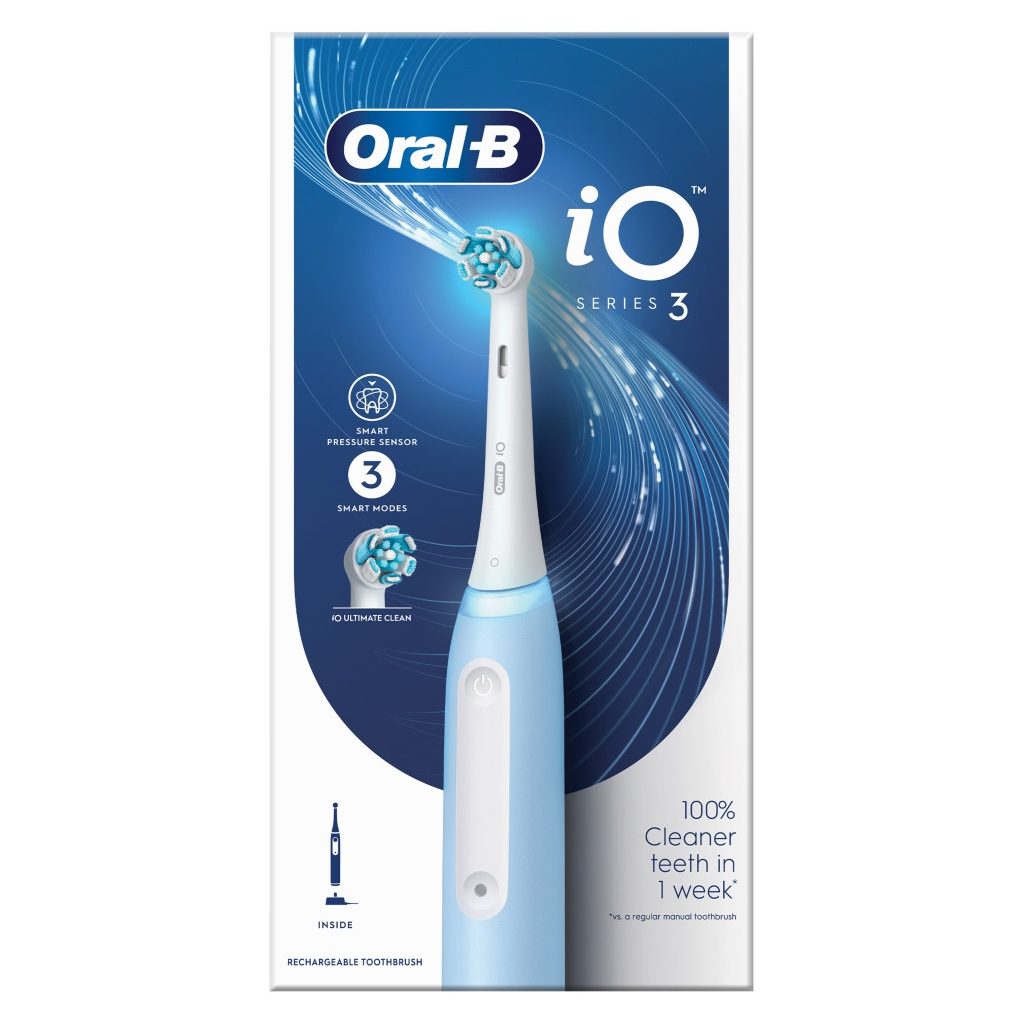 Oral-B iO3 kék elektromos fogkefe