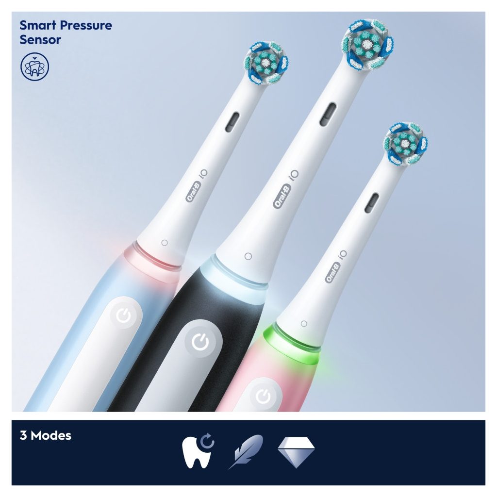 Oral-B iO3 kék elektromos fogkefe