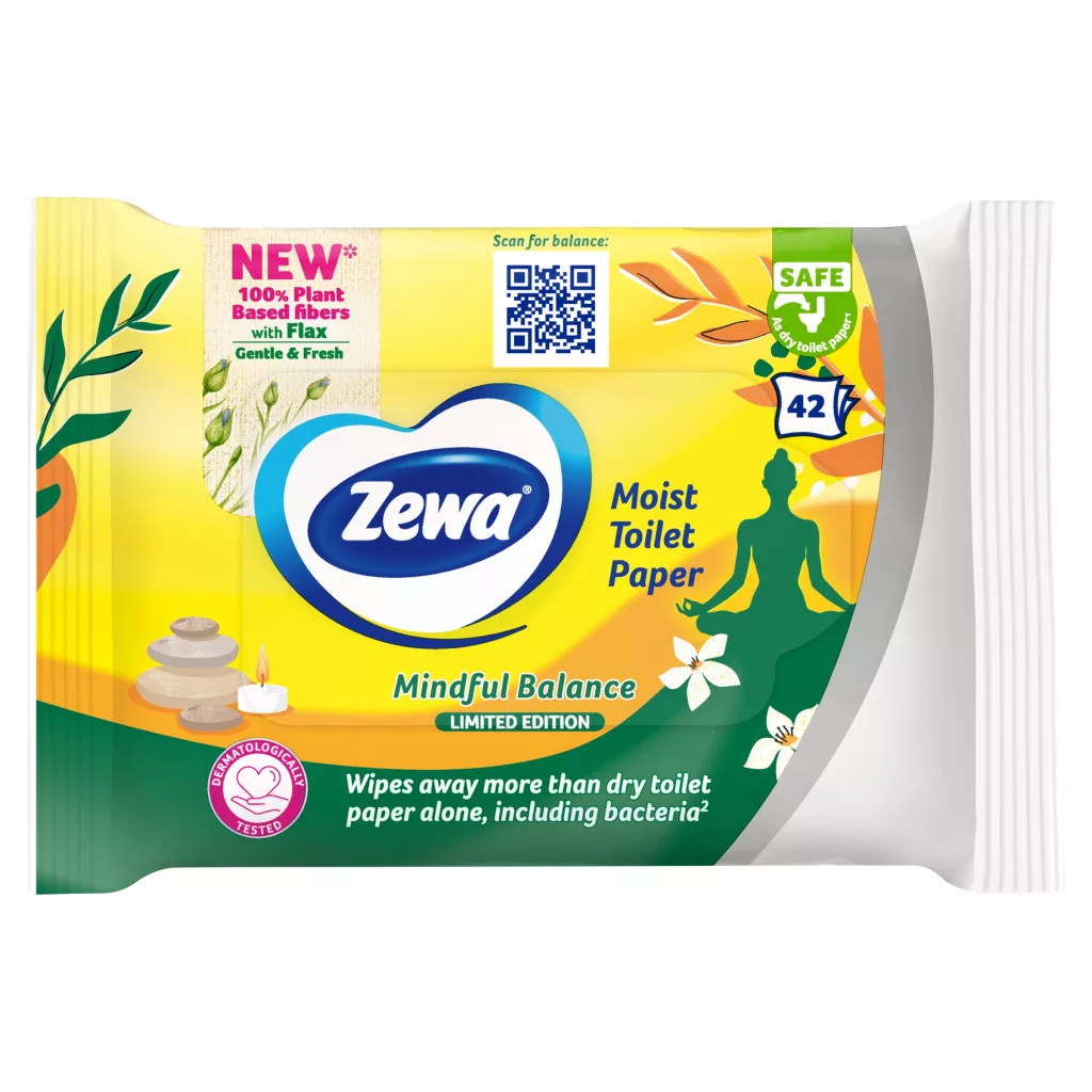 Zewa Magic Garden illatosított nedves toalettpapír (42 db)