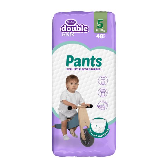 Violeta Double Care Pants bugyipelenka 5, 12-17 kg, 48 db