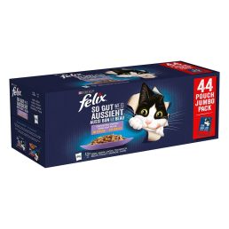   Purina Felix Fantastic alutasakos macskaeledel házias válogatás (44x85 g)