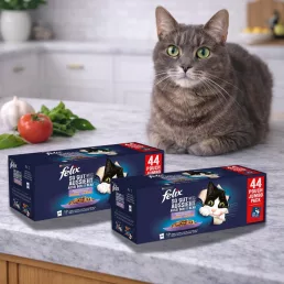   Purina Felix Fantastic alutasakos macskaeledel házias válogatás (88x85 g)