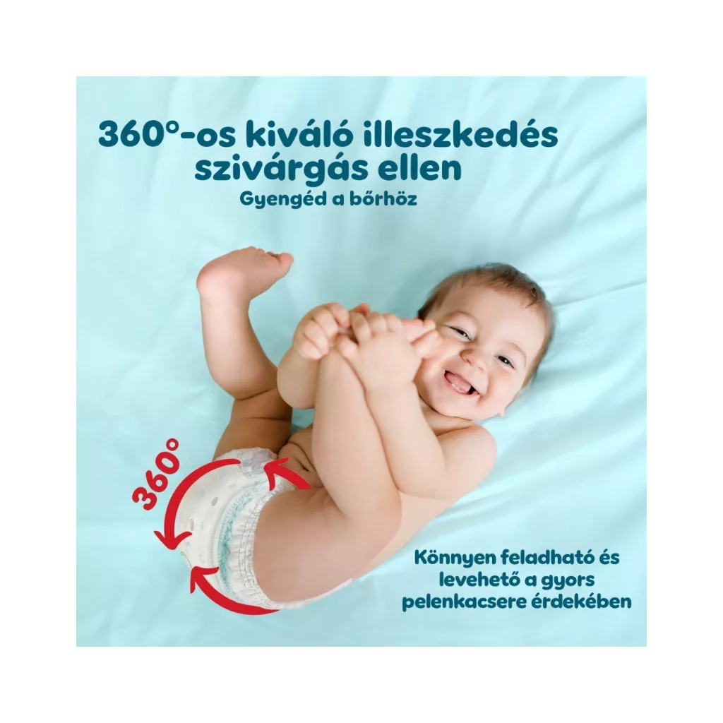 Pampers Premium Care Bugyipelenka, Maxi 4, 9-15 kg, 40 db