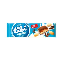 Tibi mogyoró-karamell táblás csokoládé (295 g)