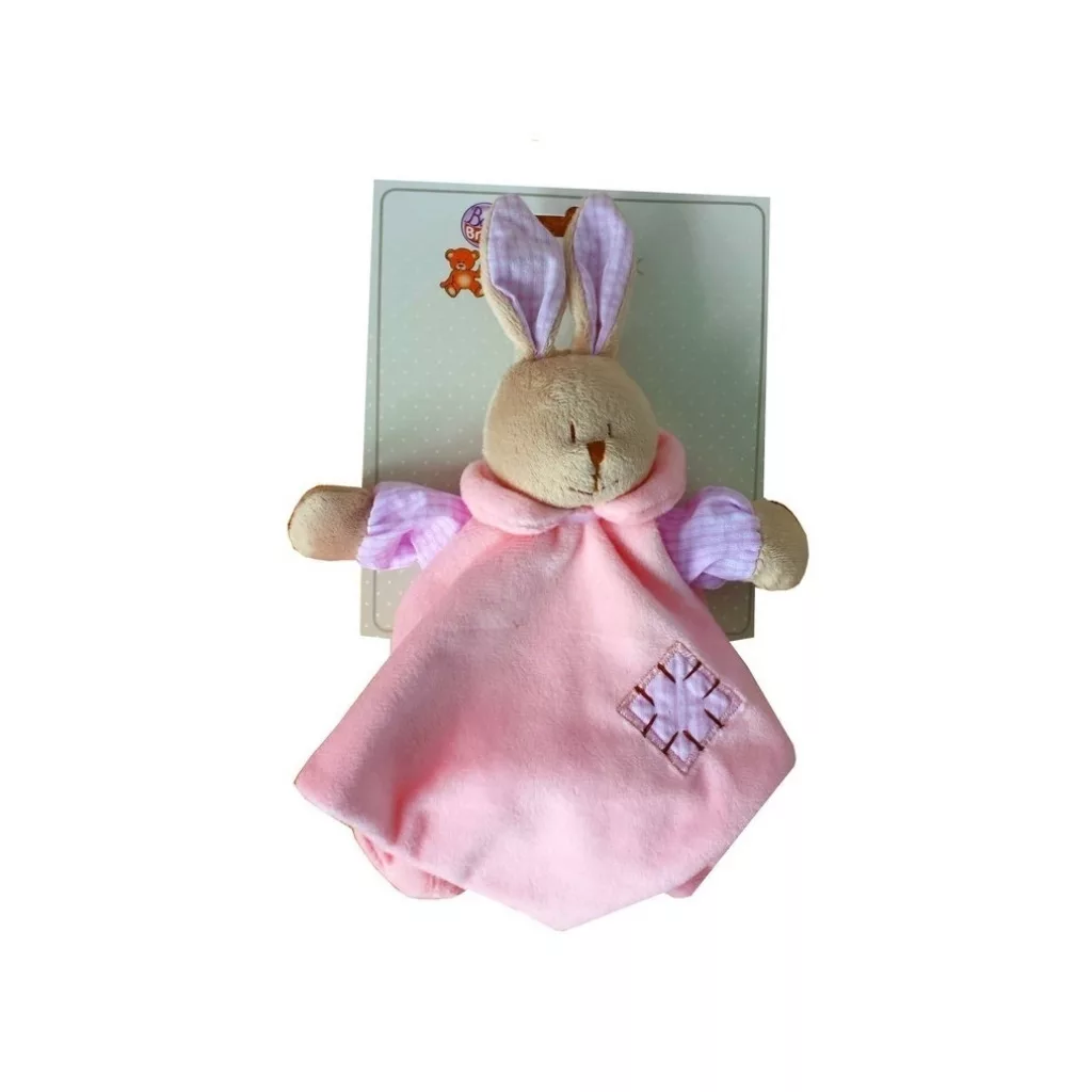 BabyBruin szundikendő - nyuszis (rózsaszín)