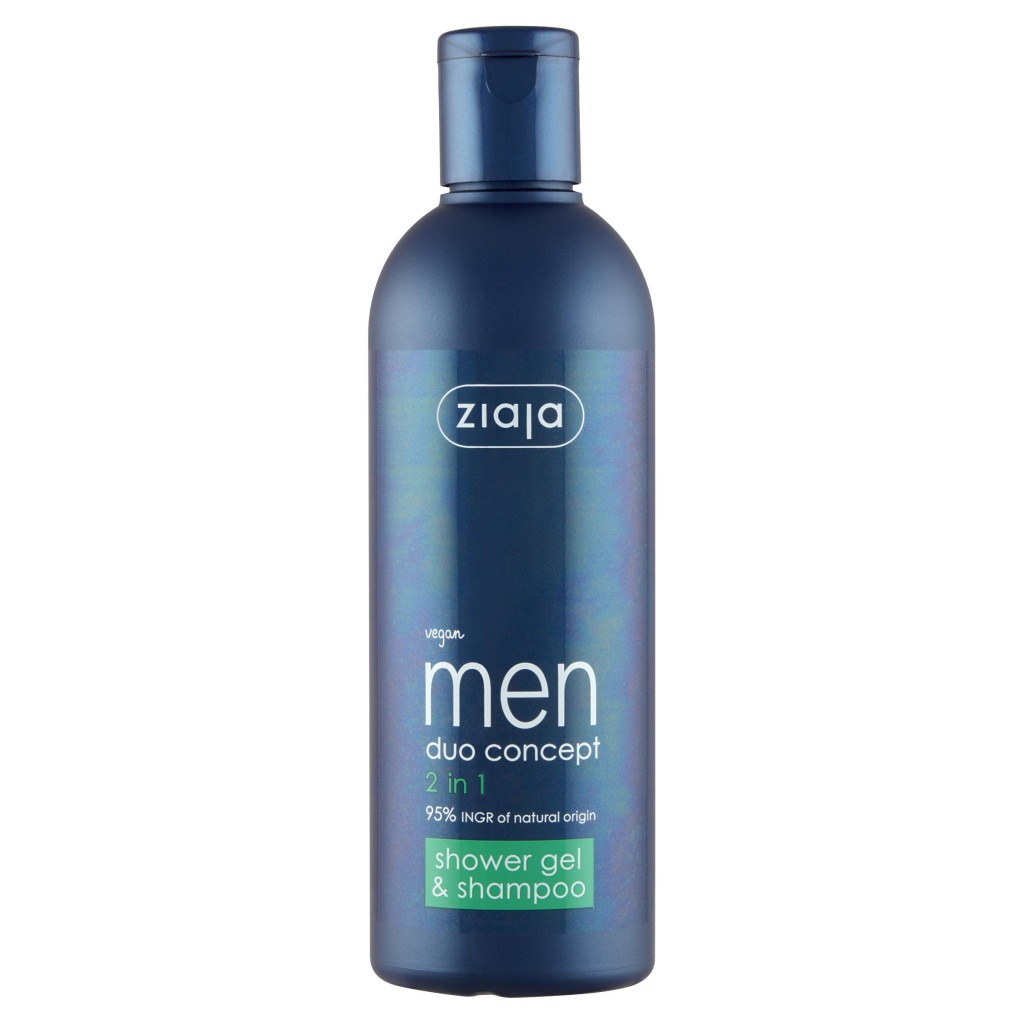 Ziaja MEN tusfürdő és sampon 2in1 (300 ml)