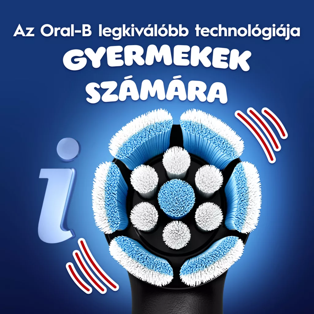 INGYENES SZÁLLÍTÁS - Oral-B iO Kids Pókember elektromos fogkefe utazótokkal