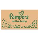 Pampers Active Baby pelenka, Junior 6, 13-18 kg, HAVI PELENKACSOMAG 128 db