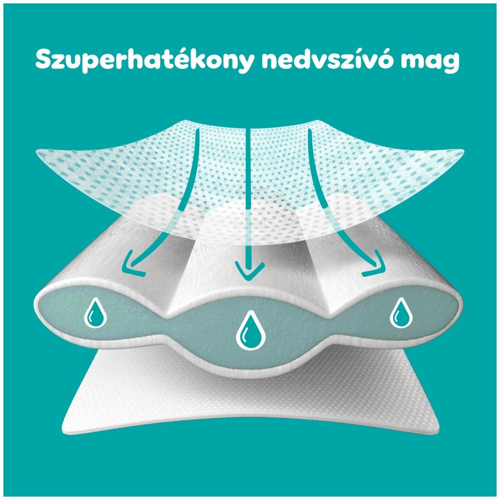 Pampers Active Baby pelenka, Junior 6, 13-18 kg, HAVI PELENKACSOMAG 128 db