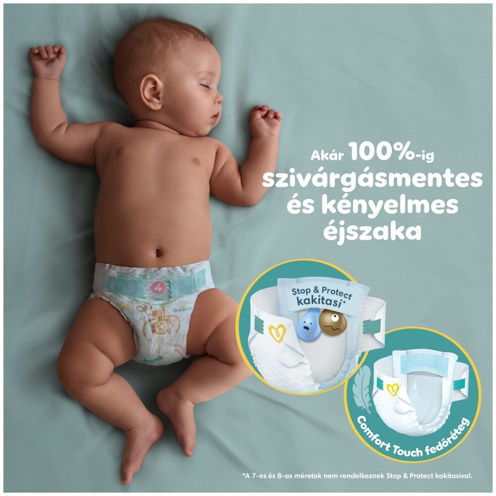 Pampers Active Baby pelenka, Maxi 4, 9-14 kg, HAVI PELENKACSOMAG 180 db