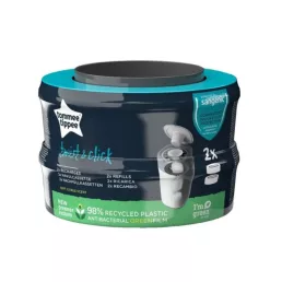   Tommee Tippee Twist&Click Sangenic TEC pelenka kuka utántöltő (2 db)