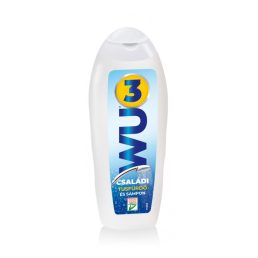 WU3 családi tusfürdő és sampon, púder illat (280 ml)