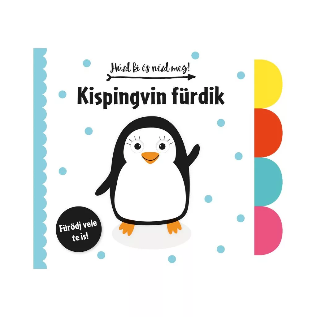 AJÁNDÉK Húzd ki és nézd meg - Kispingvin fürdik