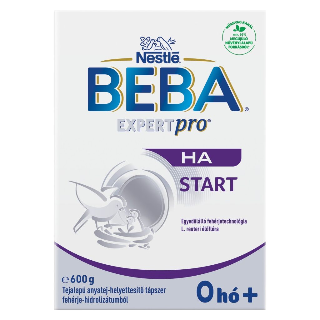 BEBA ExpertPro HA Start tejalapú anyatej-helyettesítő tápszer 0 hó+ (600 g)
