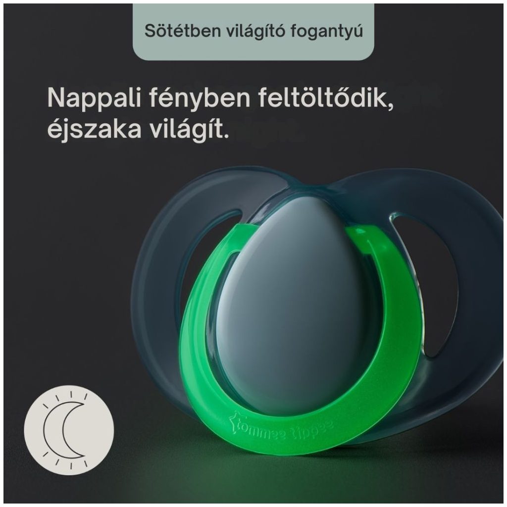 Tommee Tippee  Night játszócumi 18-36 hó 2 db