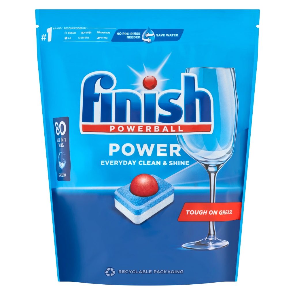 Finish Power All in 1 mosogatógép-tabletta (80 db)