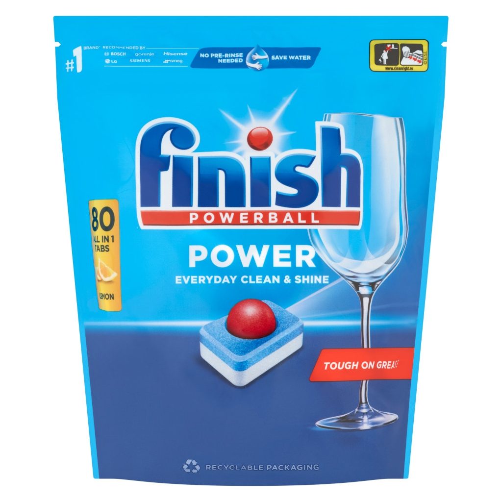 Finish Power All in 1 mosogatógép-tabletta citrom (80 db)
