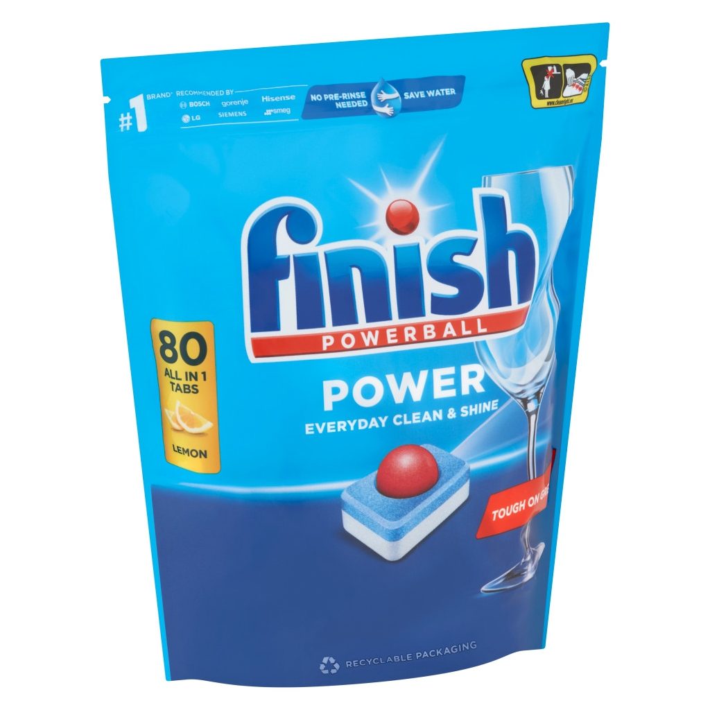 Finish Power All in 1 mosogatógép-tabletta citrom (80 db)