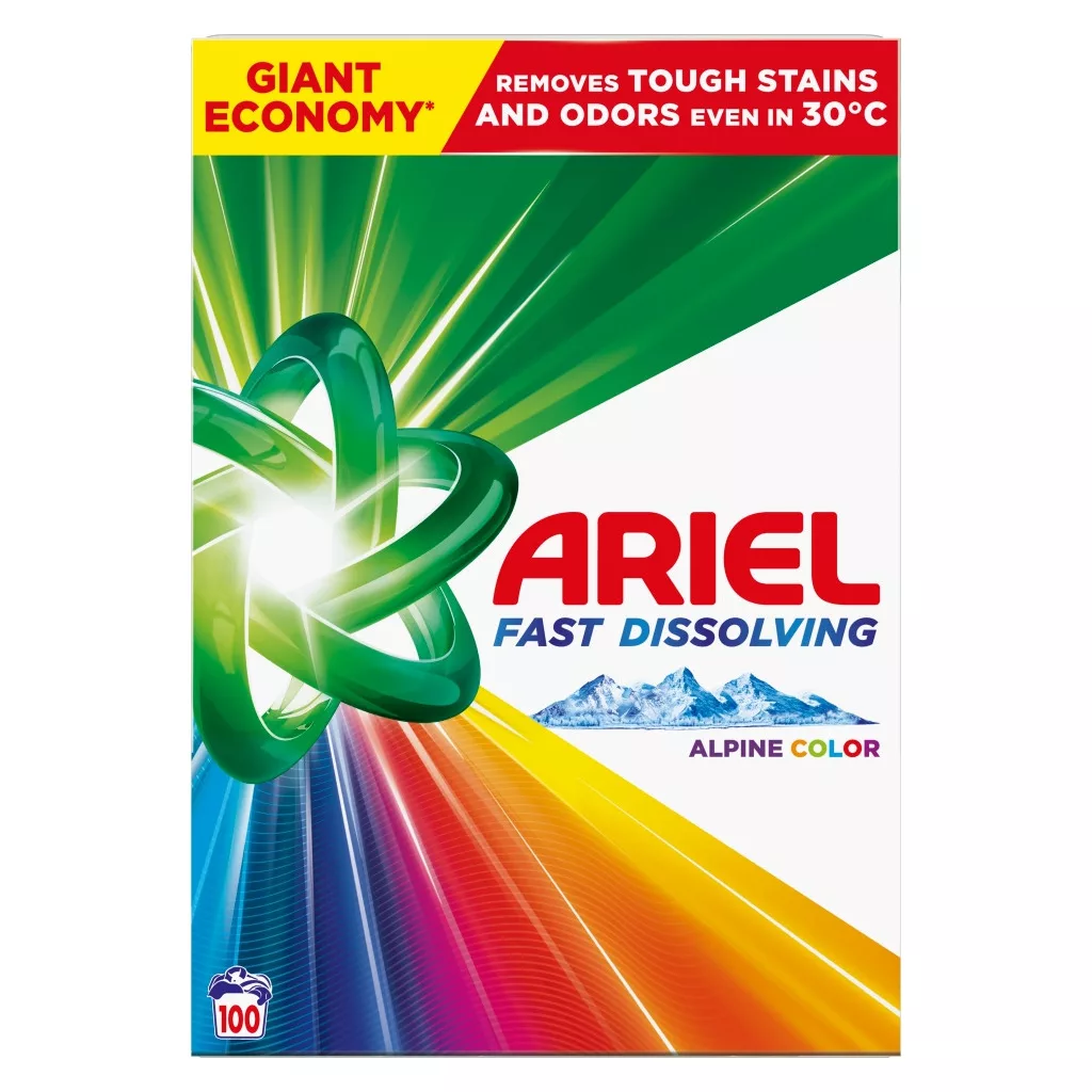 Ariel Color mosópor 5,5 kg (100 mosás)