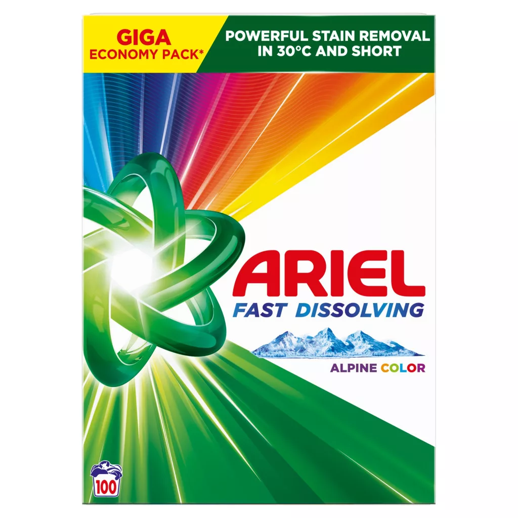 Ariel Color mosópor 5,5 kg (100 mosás)