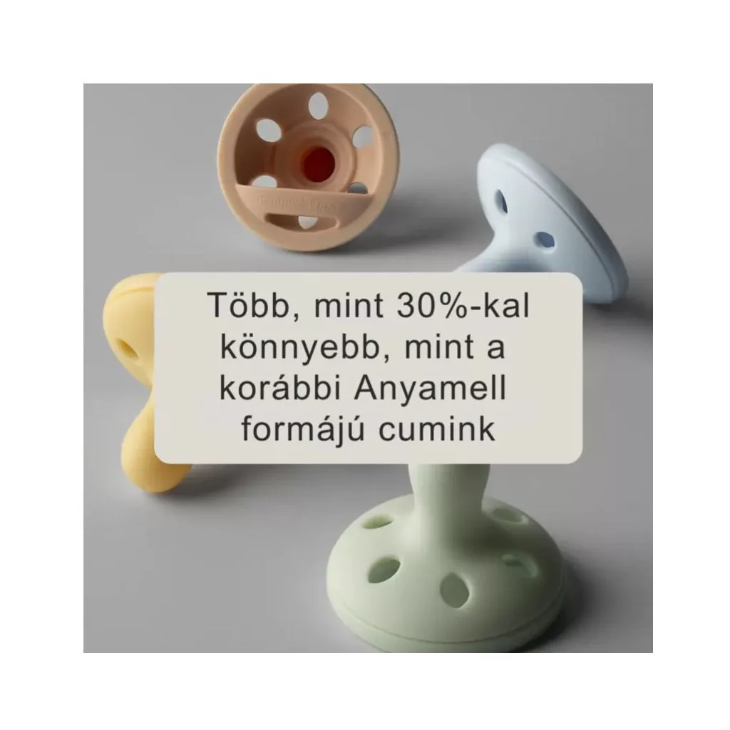 Tommee Tippee Breastlike anyamell formájú cumi 0-6 hó 2 db (zöld-sárga)