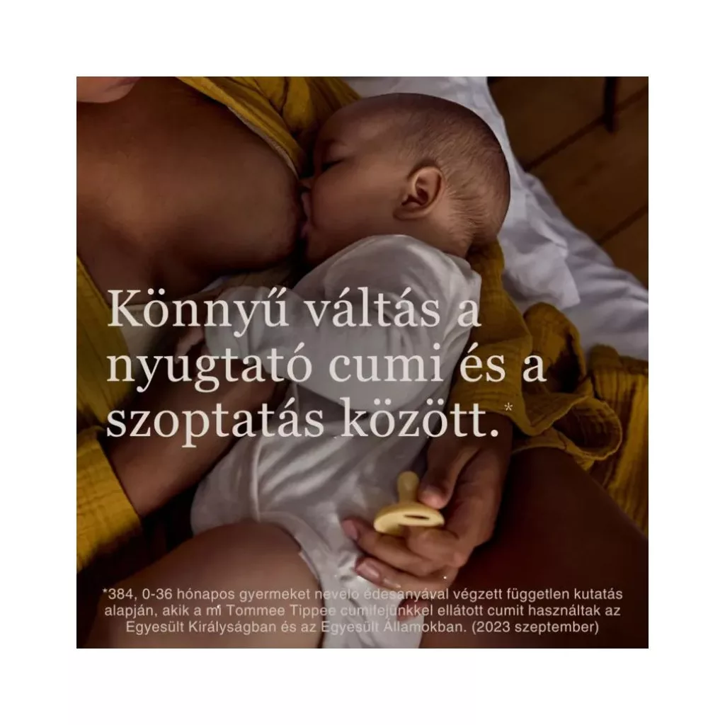 Tommee Tippee Breastlike anyamell formájú cumi 0-6 hó 2 db (zöld-sárga)