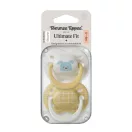 Tommee Tippee Ultimate Fit nyugtató cumi sterilizáló tokkal 0-6 hó 2 db (fiús)