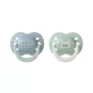 Tommee Tippee Ultimate Fit nyugtató cumi sterilizáló tokkal 0-6 hó 2 db (fiús)