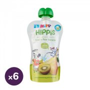   Hipp HiPPiS BIO gyümölcspép körte-banán-kiwi, 6 hó+ (6x100 g)
