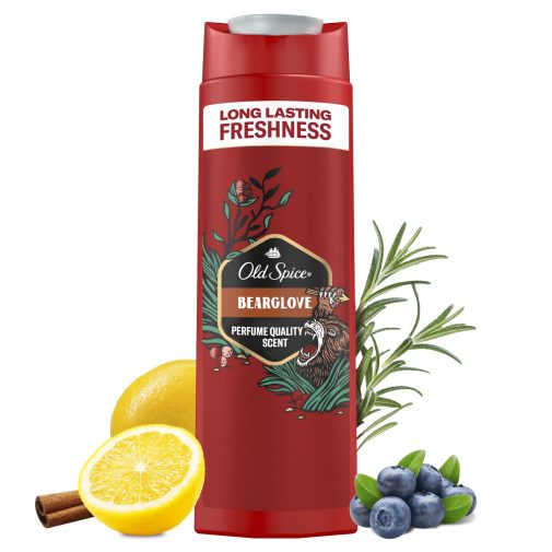 Old Spice Bearglove 3 az 1-ben tusfürdő és sampon (400 ml)