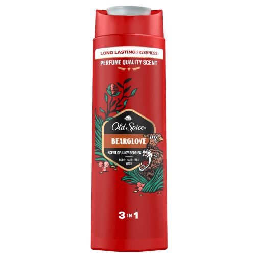 Old Spice Bearglove 3 az 1-ben tusfürdő és sampon (400 ml)