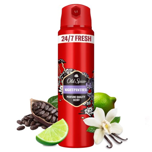 Old Spice Night Panther dezodor spray férfiaknak (200 ml)