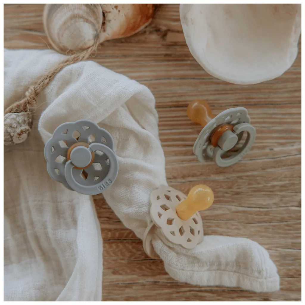 Bibs Boheme cumi 0-6 hó, 2 db (papaya-viola)