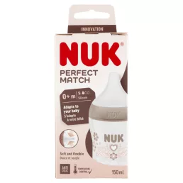NUK Perfect Match cumisüveg 150ml (szív)
