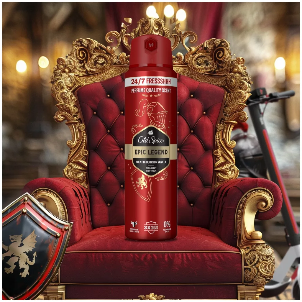 Old Spice Epic Legend dezodor spray férfiaknak (200 ml)