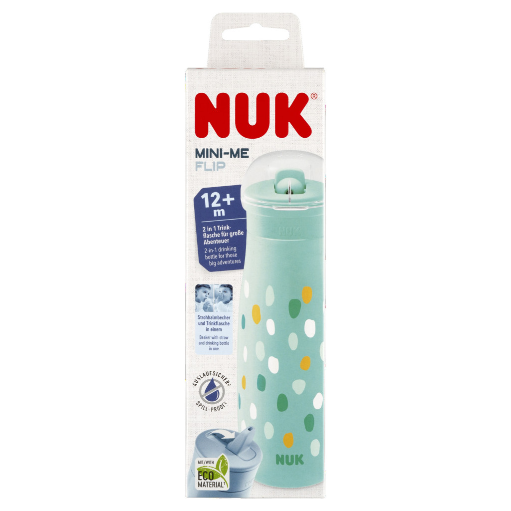 NUK Mini Me Flip ivópalack 450ml (fiú)