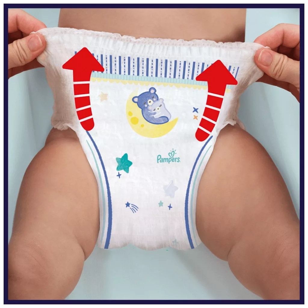 CSOMAGOLÁSSÉRÜLT - Pampers Night Pants bugyipelenka 3, 6-11 kg, 29 db