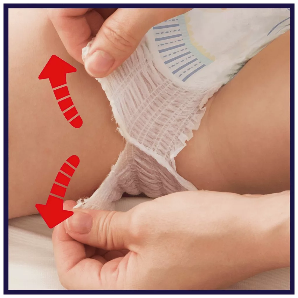 CSOMAGOLÁSSÉRÜLT - Pampers Night Pants bugyipelenka 3, 6-11 kg, 29 db