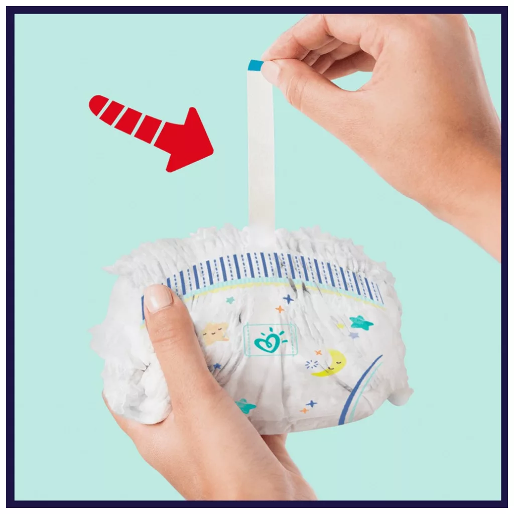 CSOMAGOLÁSSÉRÜLT - Pampers Night Pants bugyipelenka 3, 6-11 kg, 29 db