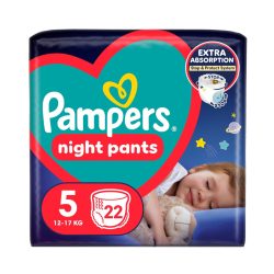 Pampers Night Pants bugyipelenka 5, 11-17 kg, 22 db