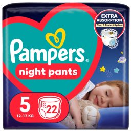 Pampers Night Pants bugyipelenka 5, 11-17 kg, 22 db