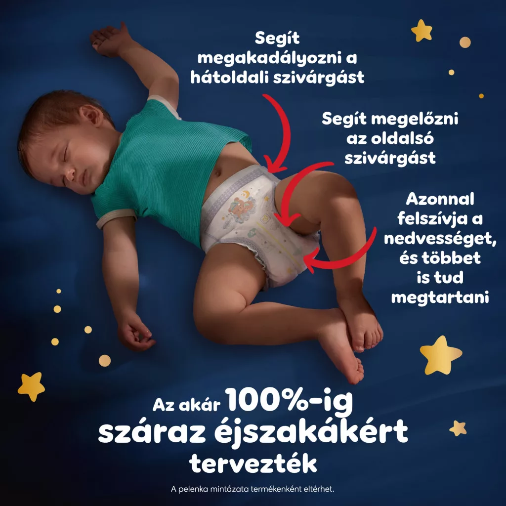 Pampers Night Pants bugyipelenka 5, 11-17 kg, 22 db