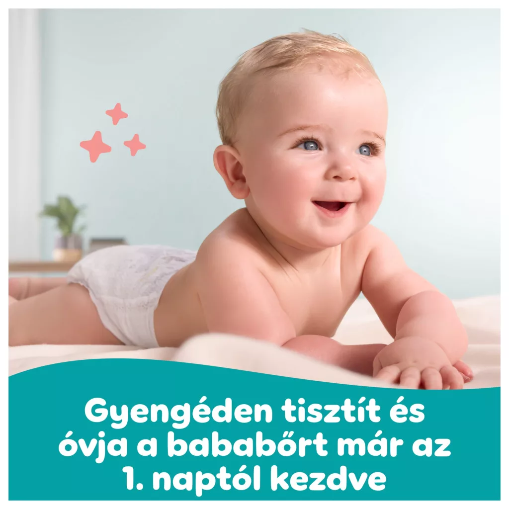 Pampers Sensitive nedves törlőkendő XXL 9x80 db