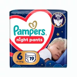 Pampers Night Pants bugyipelenka 6, 13+ kg, 19 db